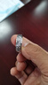 梵蒂蘇足銀戒指貔貅六字真言可轉動(dòng)潮流復古純銀食指戒男女情侶生日禮物 20號 周長(cháng)60mm 貔貅轉運戒指 曬單實(shí)拍圖