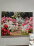 自油自畫(huà)數字油畫(huà)diy手繪數字填色油畫(huà)復古名畫(huà)花卉客廳書(shū)房裝視字畫(huà)掛畫(huà) 午后花園 45*60cm實(shí)木背板+實(shí)木內框 曬單實(shí)拍圖