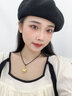 伊生緣黃金平安鎖項(xiàng)鏈女新款999足金嬰兒寶寶紅繩長(zhǎng)命鎖小金鎖吊墜 黑繩長(zhǎng)命鎖+1粒古法 約1.9-2.1g 曬單實(shí)拍圖