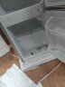 HYUNDAI韩国现代冰箱双开门小型一级能效小冰箱家用宿舍租房冷藏冷冻电冰箱节能省电保鲜低噪 95L银【一级能效、4天约一度电】 实拍图