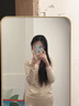 雅鹿2套保暖內(nèi)衣女羊絨蠶絲無痕抗菌加絨德加厚秋衣秋褲套裝打底線褲 粉色+膚色 (山羊絨+桑蠶絲+德絨) XL 【建議體重110-125斤】 曬單實拍圖