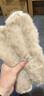 FOOTOPPO保暖鞋墊男冬季防寒加厚毛絨鞋墊子冬厚底毛毛加絨毛鞋墊女秋冬 曬單實(shí)拍圖