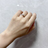 鑫萬福現(xiàn)貨-鉑金鉆戒六爪求婚鉆石戒指訂婚女戒結(jié)婚GIA裸鉆送女友禮物 【GIA雙證】共40分E色VS2 3EX N 曬單實(shí)拍圖