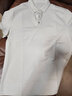 布先生三?？鄯I(lǐng)涼感短袖2025夏季精致小開(kāi)衩商務(wù)t恤男AT15008斷碼清倉 輕云灰 L (175) 曬單實(shí)拍圖