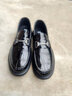 希與菡特大碼男鞋休閑豆豆鞋加大加寬46一腳蹬英倫大號皮鞋47商務(wù)輕便48 黑色5090 46 曬單實(shí)拍圖