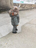 G.DUCKKIDS兒童羽絨服套裝男女童新款1-3-6寶寶加厚羽絨服背帶羽絨褲兩件套2 豆綠 90cm 曬單實(shí)拍圖