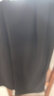 盛賽熙小個子直筒九分褲子女春秋夏季高腰垂感寬松西裝褲休閑九分闊腿褲 黑色 九分 2XL 曬單實拍圖