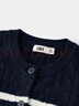 森馬（Semir）森柔毛衫|商場(chǎng)同款針織開(kāi)衫女短款2024冬季圓領(lǐng)衣服101724106001 曬單實(shí)拍圖