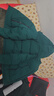 KOLON SPORT/可隆羽絨服 男女同款戶外露營防風(fēng)透濕耐磨鵝絨外套 LUDJ4WT526-DG 深綠色 S 165/88A 曬單實(shí)拍圖