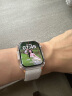 闪魔适用苹果手表膜apple iwatch S9保护膜ultra钢化膜全屏S8/7/6/5/4se膜 S9/8/7【45mm】2片*曲面全屏软膜 实拍图