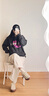 彪馬（PUMA）【厚底鞋】增高小白鞋松糕鞋女子休閑板鞋PLATFORM363559 雪白色-雪白色-樹(shù)膠色-19 37 曬單實(shí)拍圖
