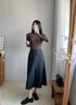 CAMILA KSENIA小皮鞋女2025新款百搭時(shí)尚夏季防滑厚底復古柔軟英倫風(fēng)軟底樂(lè )福鞋 黑色 36 曬單實(shí)拍圖