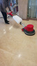 超寶A-005地毯清洗機刷地機商用酒店商場(chǎng)工廠(chǎng)手推式洗地機工業(yè)用地面地板單擦機大理石拋光機 標配版（主機+地刷+毯刷+針座） 曬單實(shí)拍圖