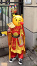 孫悟空衣服美猴王孫悟空cos服齊天大圣孫悟空演出服西游記cos服 美猴王衣服+六件套 下單備注鞋碼 110 適合身高105-115 曬單實(shí)拍圖