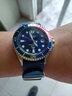 老皮匠尼龍表帶 適配精.工 天美時(shí) 魯美諾斯等防水運動(dòng) 男女 4#藍色-鋼色扣 22mm 曬單實(shí)拍圖