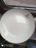 品來(lái)運 骨瓷家用飯碗高腳防燙吃米飯碗輕奢餐具套裝歐式碗碟套裝陶瓷碗 8英寸 天鵝深盤(pán)（10個(gè)） 曬單實(shí)拍圖