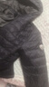 雅鹿秋羽絨男士秋冬季時(shí)尚休閑修身連帽白鴨絨輕薄羽絨服 黑色 180 曬單實(shí)拍圖