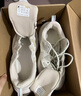 FILA斐樂官方女鞋COLLINA復(fù)古運(yùn)動鞋新款山丘鞋厚底老爹鞋 白蘆筍/開心果-WP 35.5 曬單實(shí)拍圖