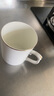 國濤骨瓷金邊水杯辦公室馬克杯白色陶瓷酒店杯子賓館茶杯印制logo印字 寧式5號杯 曬單實(shí)拍圖