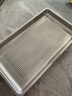 森歌集成灶A8z蒸包子饅頭用有孔無(wú)孔蒸箱蒸盤(pán)304不銹鋼托盤(pán)蒸篦子 47.6*28有孔蒸盤(pán) 曬單實(shí)拍圖