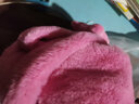 帝行（DIXING）圍巾可愛(ài)卡通奶fufu少女心學(xué)生防寒百搭圍脖情侶禮物 豆綠熊貓圍巾 曬單實(shí)拍圖