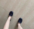 速狐全包跟棉拖鞋女士冬季防滑保暖拖鞋女居家毛毛鞋豆豆鞋外穿棉鞋女 黑色升級版 38 偏小請加大一碼買(mǎi) 曬單實(shí)拍圖