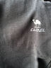 駱駝（CAMEL）棉感舒適寬松透氣針織女束腳運動(dòng)長(cháng)褲 J24CAVL4651 幻影黑 M 曬單實(shí)拍圖