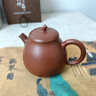 欽州坭興陶茶壺仿生茄瓜壺廣西純手工中式功夫茶具原礦紫陶壺家用 仿生茄瓜壺 170ml 曬單實(shí)拍圖