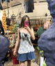 沂懿長袖t恤女黑色修身上衣春季新款白色蕾絲打底衫辣妹一字肩可外穿 蕾絲掛脖內(nèi)搭 L 【建議100-110斤】 曬單實(shí)拍圖