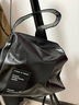 木丁丁軟面大容量包包黑色高級感手提單肩斜挎包女簡(jiǎn)約新年元旦圣誕禮物 黑色 曬單實(shí)拍圖