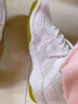 kawasaki川崎羽毛球鞋防滑耐磨男女同款运动训练鞋003 专业款白色 38  实拍图