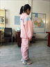 G.DUCKKIDS童裝女童秋裝套裝兒童衣服女大童春秋季拼色外套兩件套小學(xué)生夾克 83202粉色 170 尺碼15~16歲【160-170cm】 曬單實拍圖