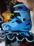 Rollerblade轮滑鞋平花式溜冰鞋儿童全套装男女初学者两用可调专业旱冰APEXXC 蓝色 S码（29-32） 实拍图