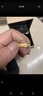 中國黃金（CHINA GOLD）足金百福戒指福字男士款活口戒指送老七夕情人節(jié)禮物送女朋友老婆 百福戒指 約4.5g 曬單實(shí)拍圖