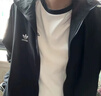 三葉草（Adidas）經(jīng)典款 黑白 側邊三條紋 立領(lǐng)長(cháng)袖 梭織 風(fēng)衣 夾克 外套 男女 KB2466 M 曬單實(shí)拍圖