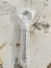 國風刀削面刀304不銹鋼削面刀切面專用刀家用商用削面器工具削面神器 【抗菌304不銹鋼】全鋼柄削面刀 曬單實拍圖