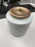 苏氏陶瓷（SUSHI CERAMICS）茶叶罐经典亚光铁锈茶具配件（蓝） 实拍图