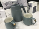 非物 韻遇辦公不銹保內膽保溫壺馬克杯套裝 帶茶隔熱水壺FW-812 曬單實(shí)拍圖