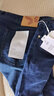 九牧王（JOEONE）牛仔褲男春季中高腰高彈百搭休閑褲子 牛仔藍+合體版+TJ1DV21013 34 .5碼175/86A(2.64)尺88cm 曬單實(shí)拍圖