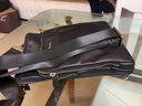 男包配件背包帶斜挎單肩包帶子公文包帶電腦包肩帶男士皮包背帶寬 3.1寬黑色帶子銀白鉤 曬單實(shí)拍圖