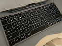 SATECHI無(wú)線(xiàn)藍牙背光鍵盤(pán)適用蘋(píng)果Mac臺式機一體機電腦筆記本外接 太空灰X1(不帶數字鍵盤(pán)) 曬單實(shí)拍圖