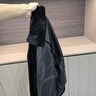 TWETYBIRD翠迪鳥毛領(lǐng)皮衣飛行服男真皮皮衣翻領(lǐng)頭層牛皮皮夾克男加厚外套男 黑色【精選頭層牛皮】 M 曬單實(shí)拍圖