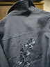 卡賓（CABBEEN）【重工刺繡】翻領(lǐng)夾克男2024秋季新款休閑潮牌肌理高級(jí)感外套 煤黑色01 L /175/50 曬單實(shí)拍圖