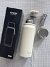 梵科（Fanke）燜茶杯高檔保溫杯男女大容量辦公泡茶杯茶水分離戶(hù)外學(xué)生便攜水杯 梵科燜茶杯-素雅白 850ml 曬單實(shí)拍圖