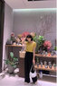馬迪安 2022夏季新款闊腿褲女高腰垂感冰絲長(zhǎng)褲醋酸寬松銅氨絲休閑褲直筒褲女褲子 黑色【常規(guī)】 M【85-105斤】 曬單實(shí)拍圖