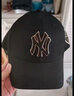 MLB 官方 男女情侶刺繡運動(dòng)遮陽(yáng)防曬硬頂棒球帽春夏3ACP8501N 紐約洋基隊/大標/金色 帽圍可調節（51-65） 曬單實(shí)拍圖