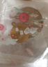 展藝雪花酥自粘袋青春萌兔50只牛軋?zhí)前b袋綠豆糕塑封袋餅干袋 曬單實(shí)拍圖