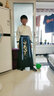 尤克達(dá)蒂原創(chuàng)漢服男古裝大碼武俠風(fēng)公子俠客書(shū)生帥氣飄逸學(xué)生日常漢服全套 米白黑套裝(上衣+下裙含腰帶） M 曬單實(shí)拍圖