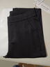 皮爾卡丹九分哈倫褲女春夏2026新款高腰顯瘦百搭女褲薄款卡其色煙管西裝褲 黑色 XL 曬單實(shí)拍圖