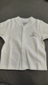 Kordear 嬰兒純棉衣服春秋季寶寶長(cháng)袖上衣薄款開(kāi)衫純白T恤內衣 米白 66cm 曬單實(shí)拍圖